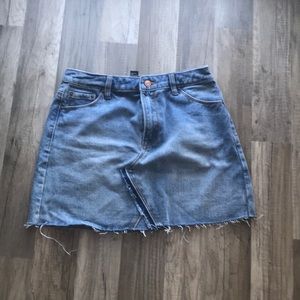 Jean skirt